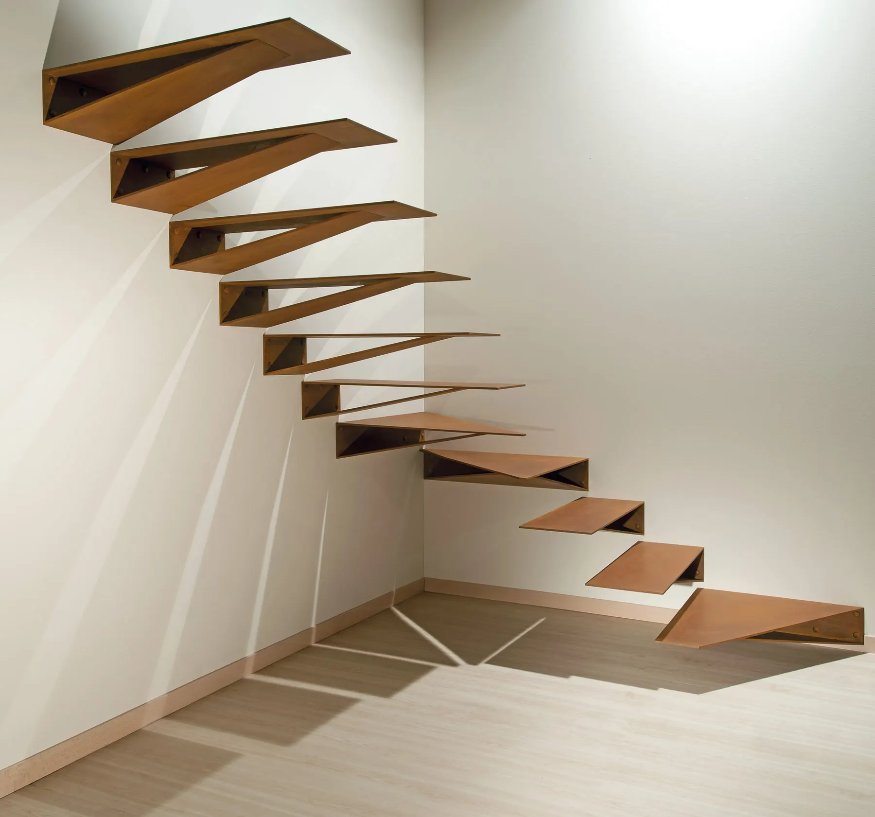 origami staircases award winning architizer marretti