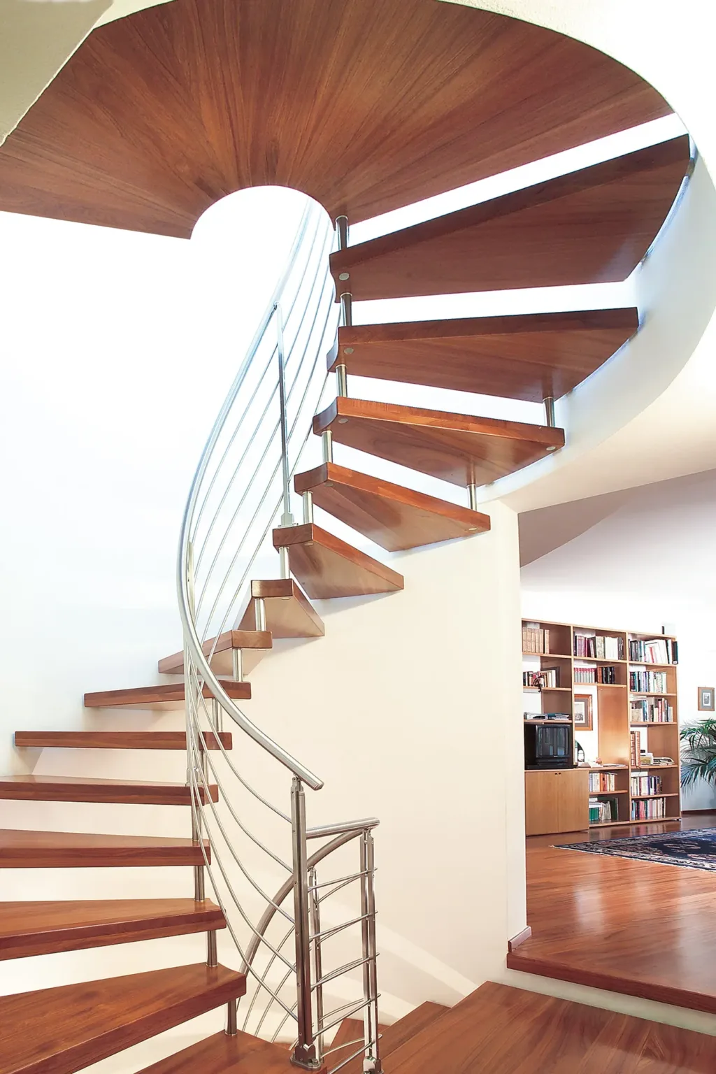 Open Wooden Staircase Interior Wooden Stairs By Marretti