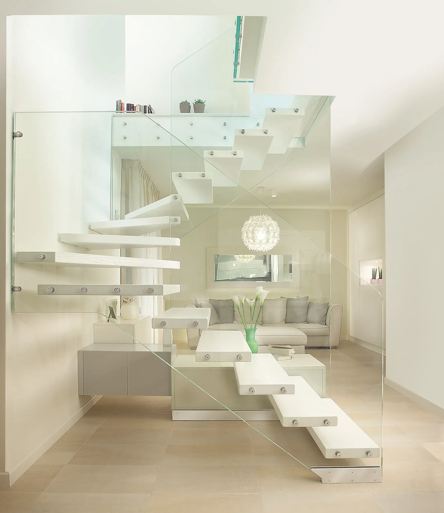 glass stairs wooden steps marretti2 glass stairs wooden steps marretti2