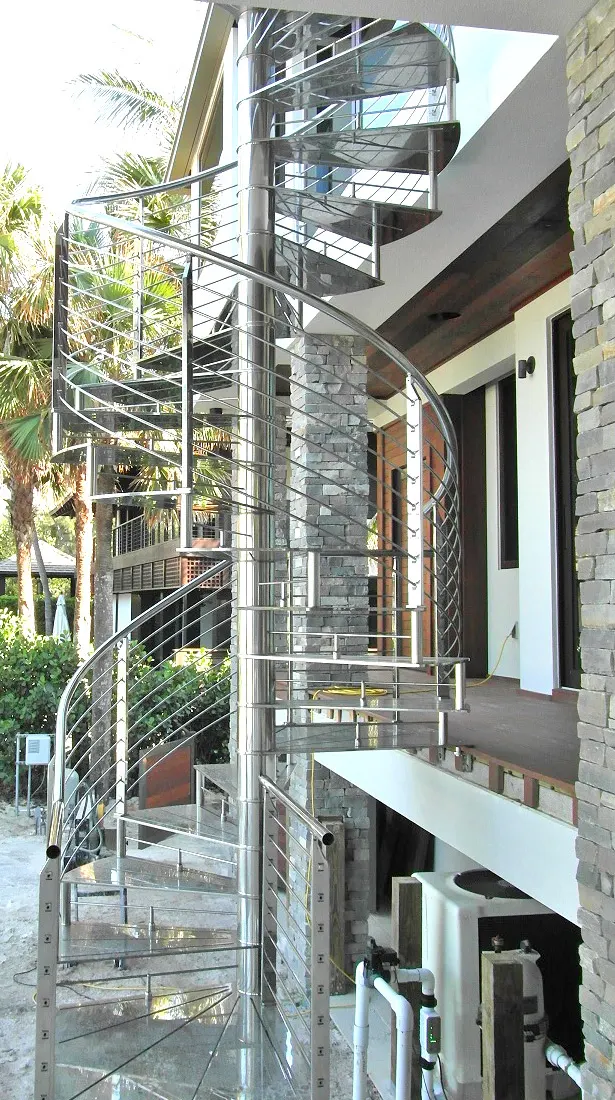 outdoor exterior spiral staircase marretti5