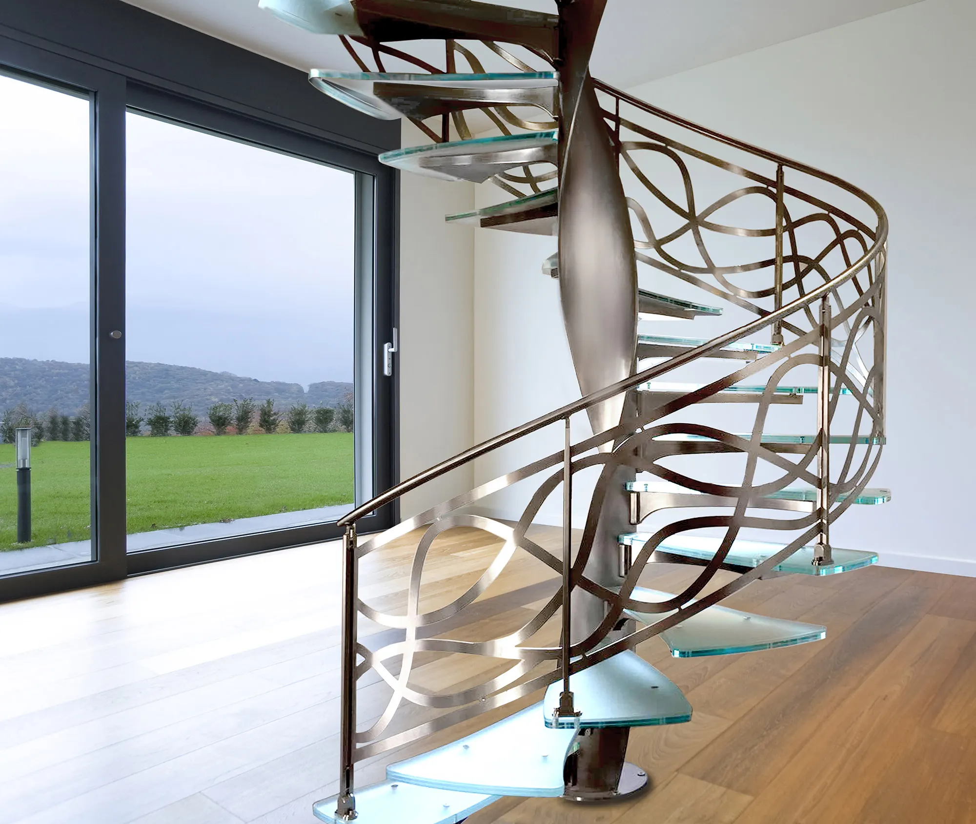helical staircase