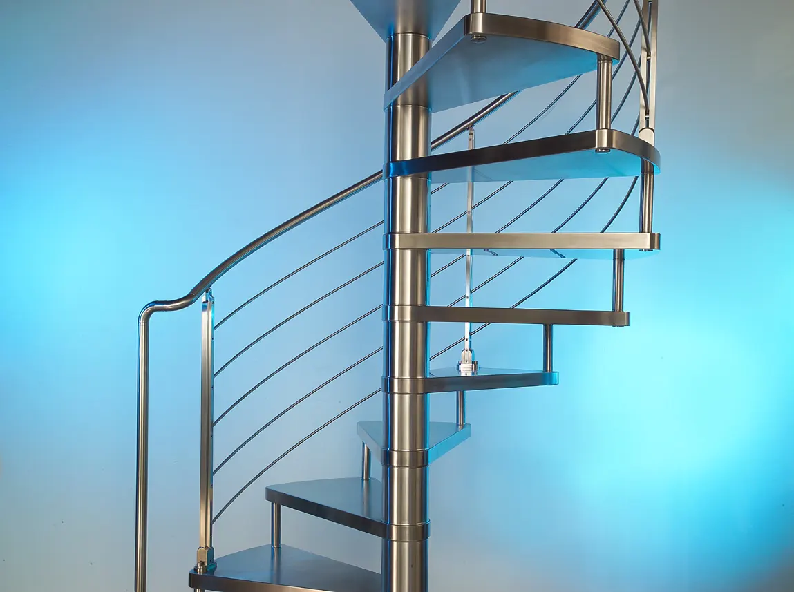 stainless steel spiral staircase marretti2