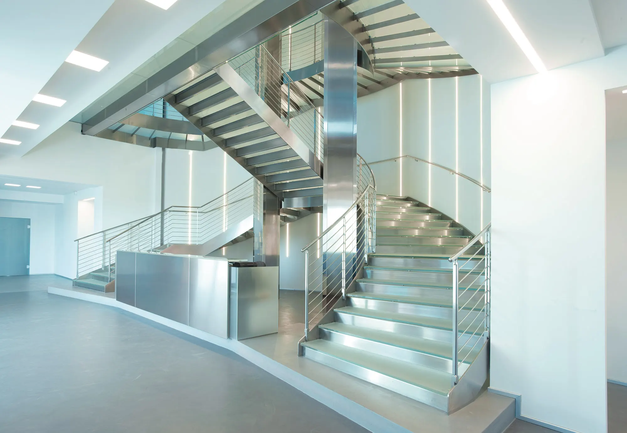 steel stringers staircase marretti12commercial
