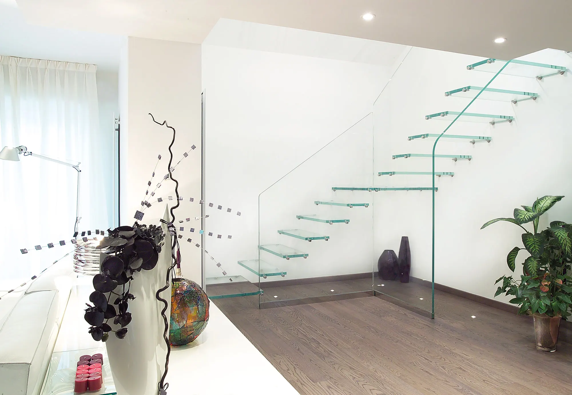 structural glass staircase marretti