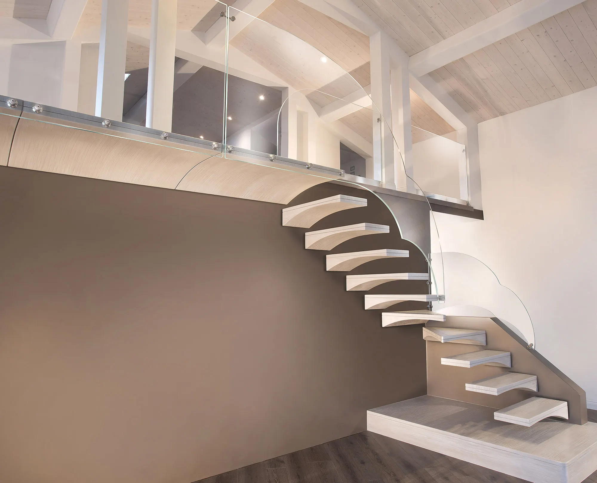 wing shaped open cantilever staircase1 wing shaped open cantilever staircase1