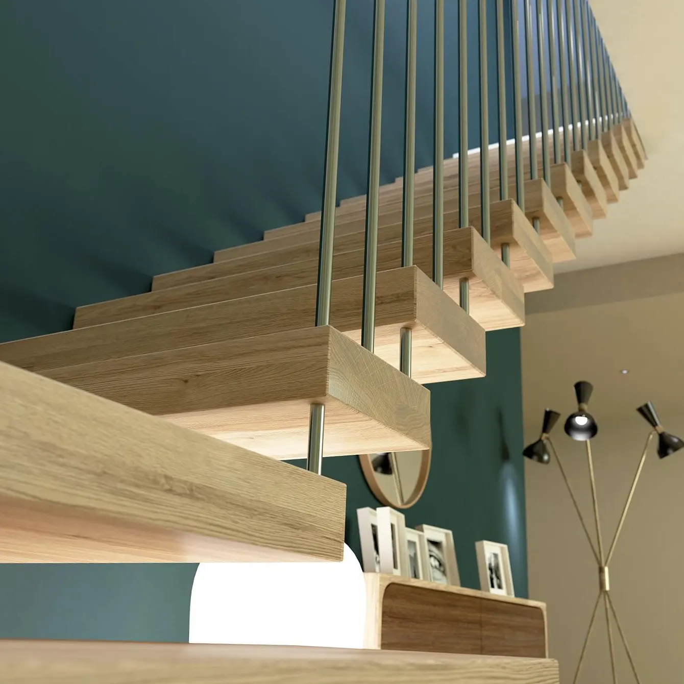 wood staircases open marretti2 wood staircases open marretti2