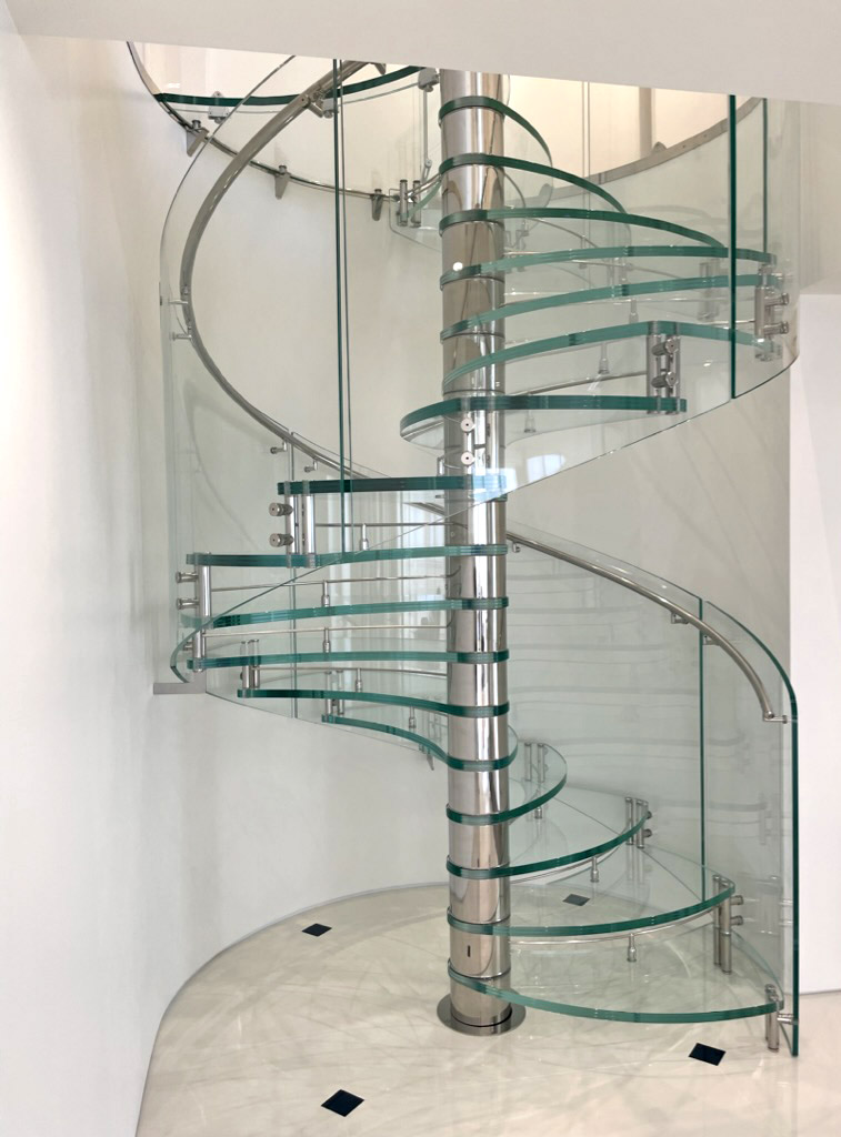 marretti stairs curved glass1