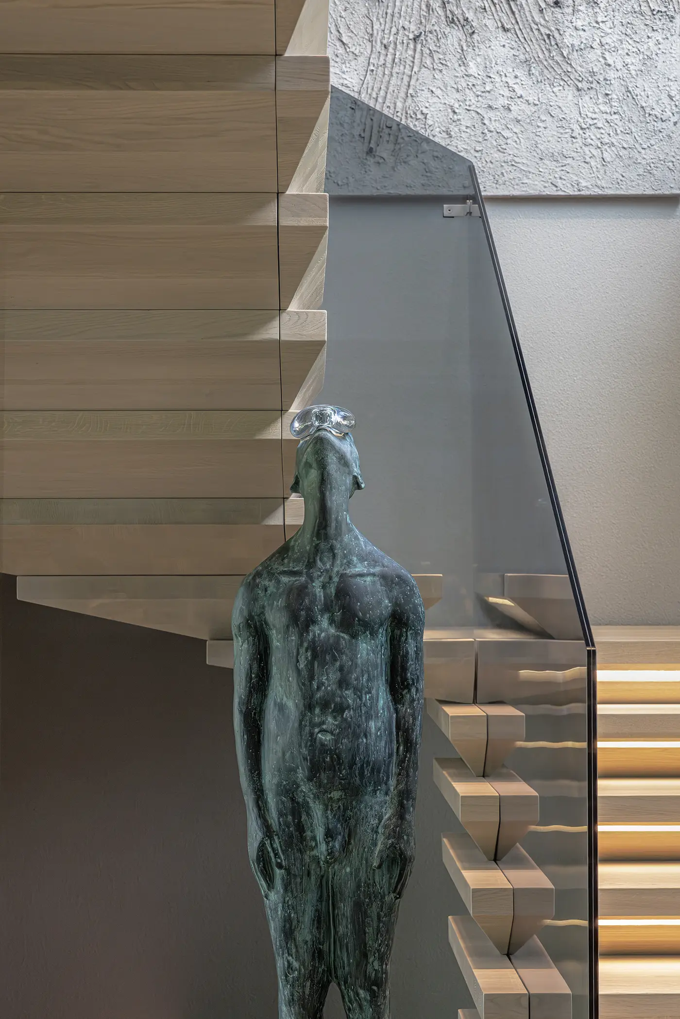 staircase sculptural wooden marretti6